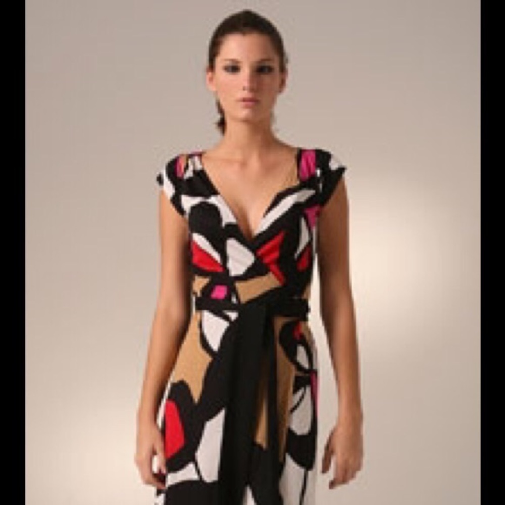 Diane Von Furstenberg silk Abri dress size 8